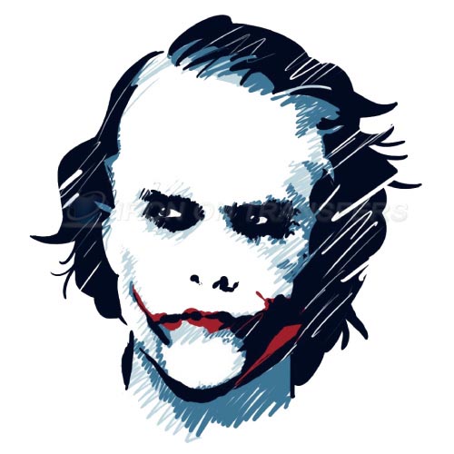 Joker Iron-on Stickers (Heat Transfers)NO.488
